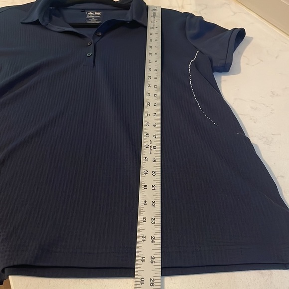 Adidas ClimaCool Womens Golf Top Polo Blue with white details size X-Large - Picture 11 of 12
